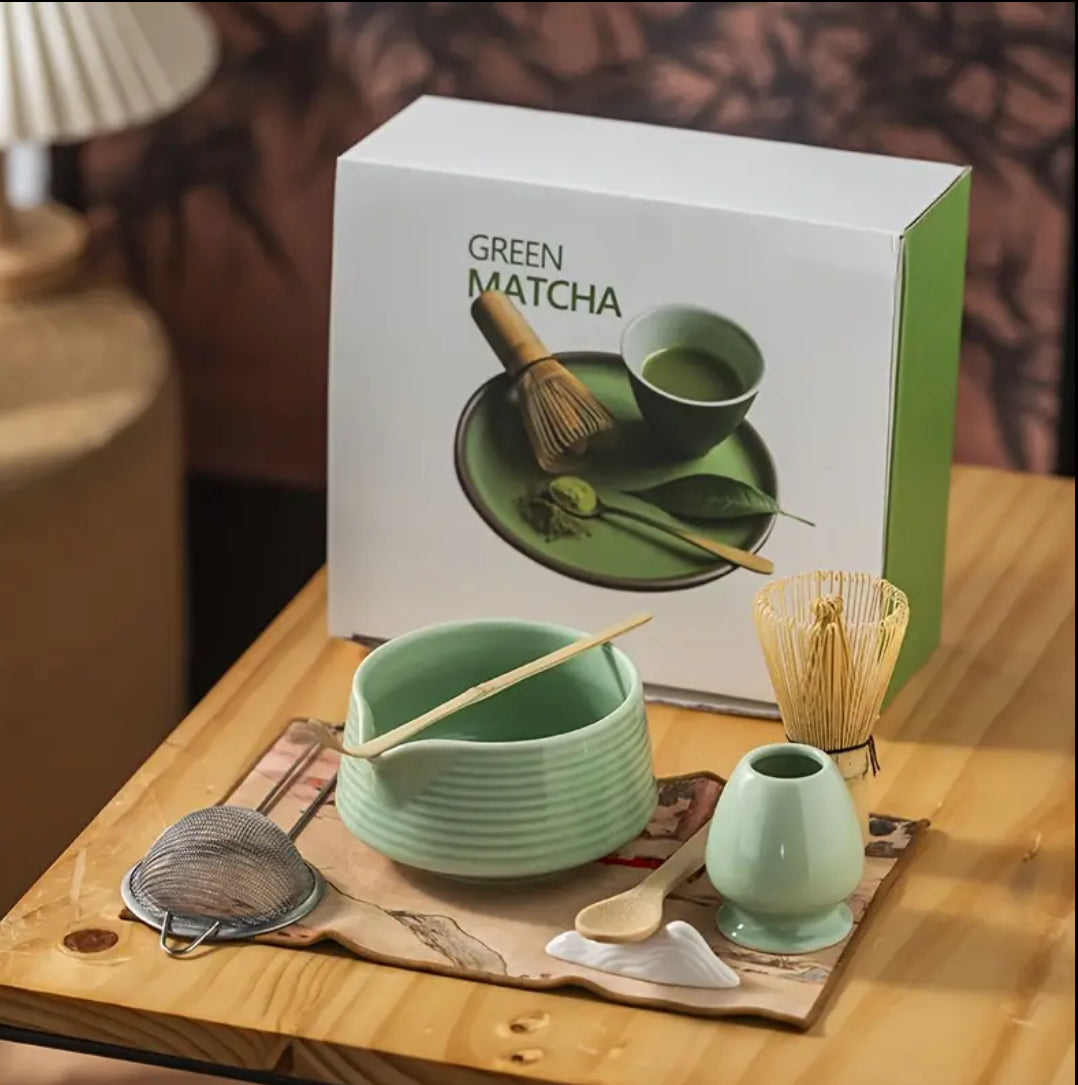 Kit Matcha Verde Claro - 8 piezas
