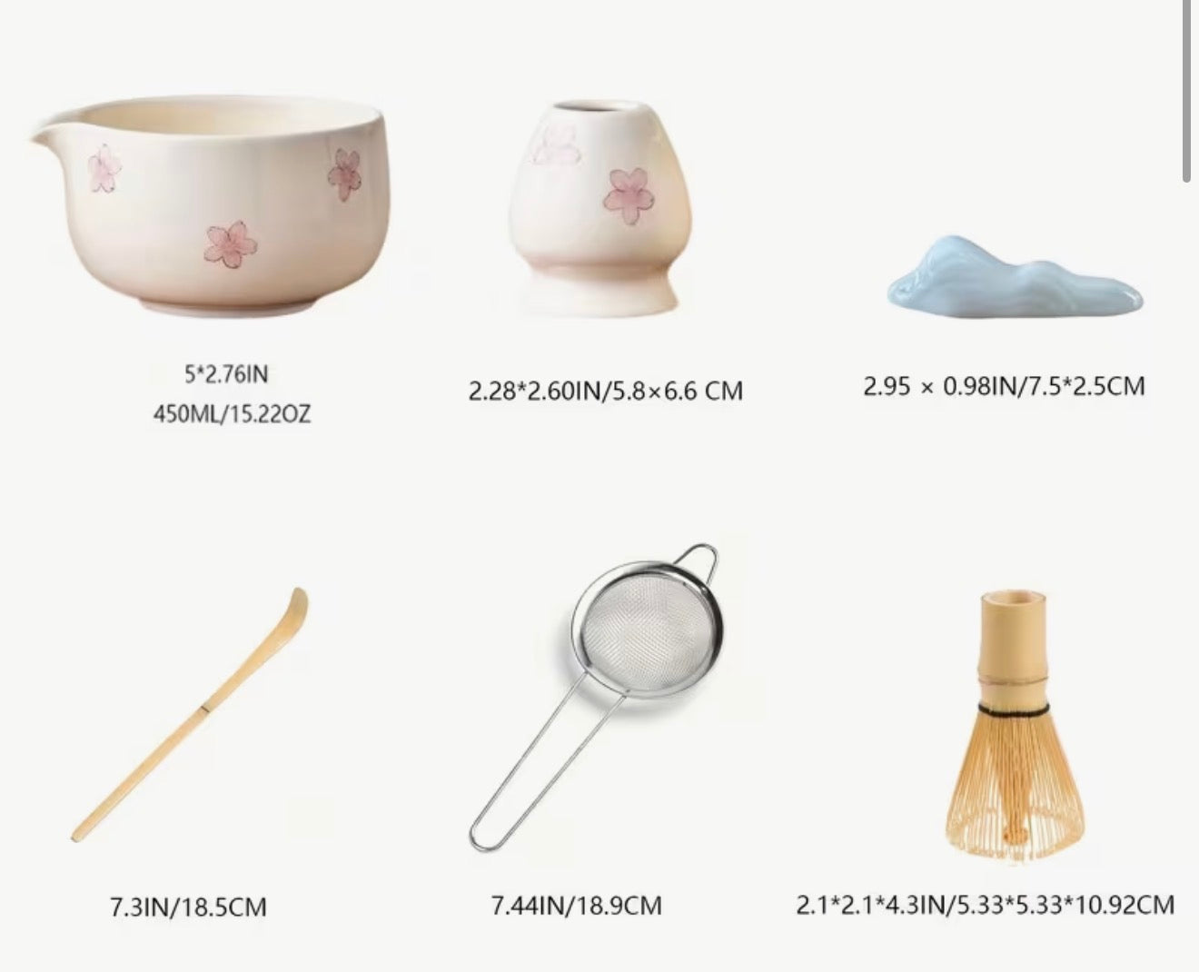 Kit Ceremonial Midori – Set Matcha 6 Piezas