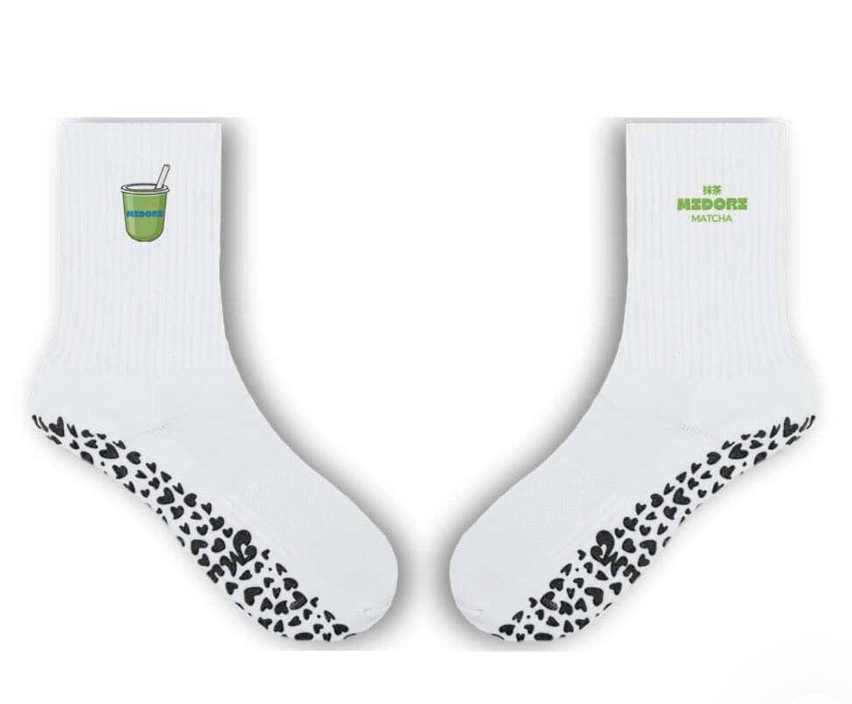 Calcetas para pilates de Midori Matcha - Edicion especial