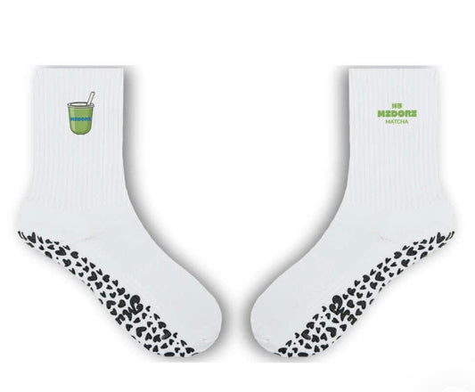 Calcetas para pilates de Midori Matcha - Edicion especial