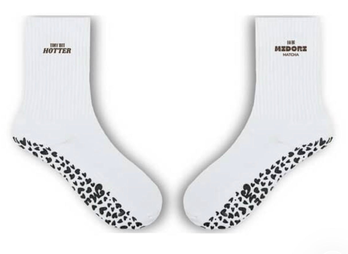 Calcetas para pilates de Midori Matcha - Edicion especial